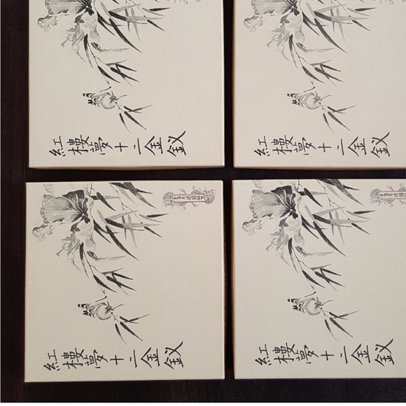 Imperial Jingdezhen Beauties of the Red Mansion Series- Set 4 Plates - Picture 11 of 11